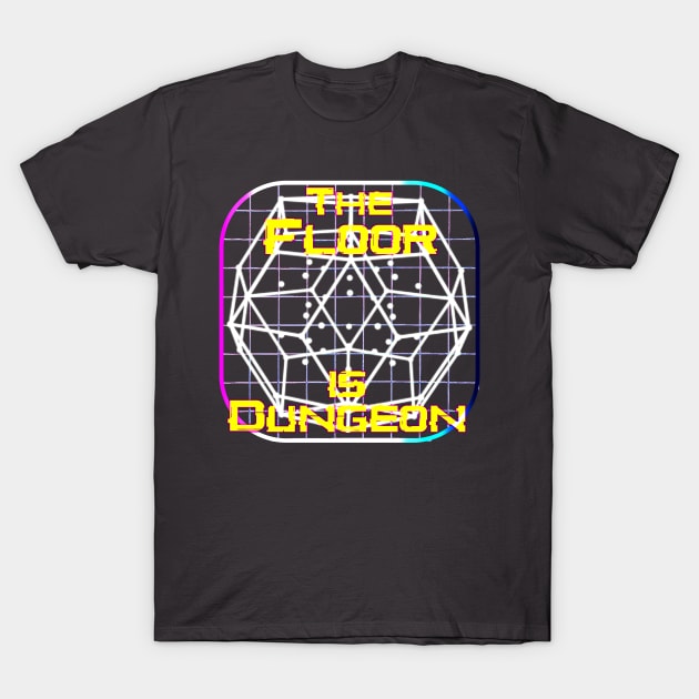 TFiD Space Grid T-Shirt by Missing Sock 